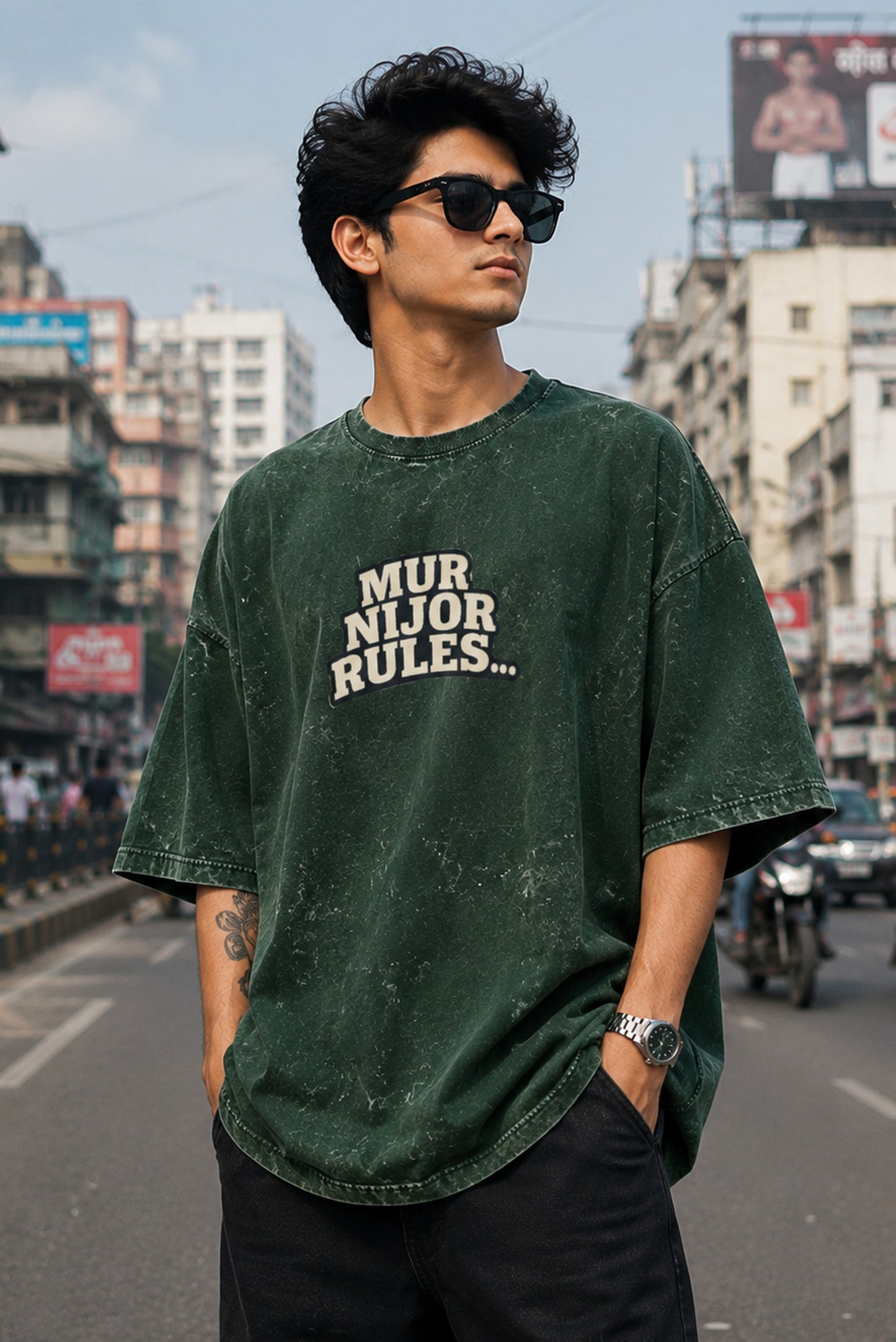 green