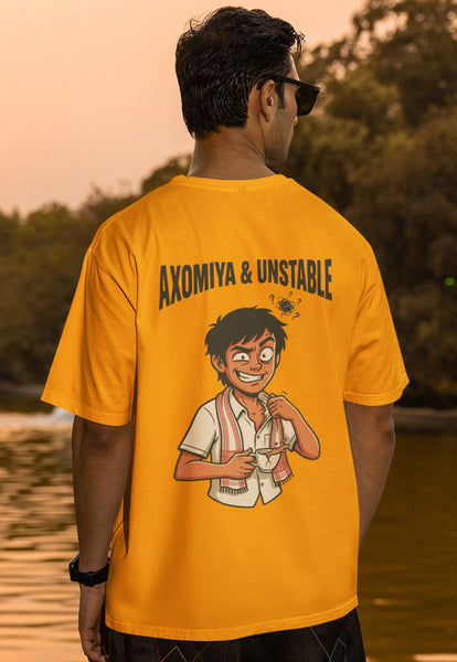 Axomiya & Unstable Heavyweight Oversized Tee