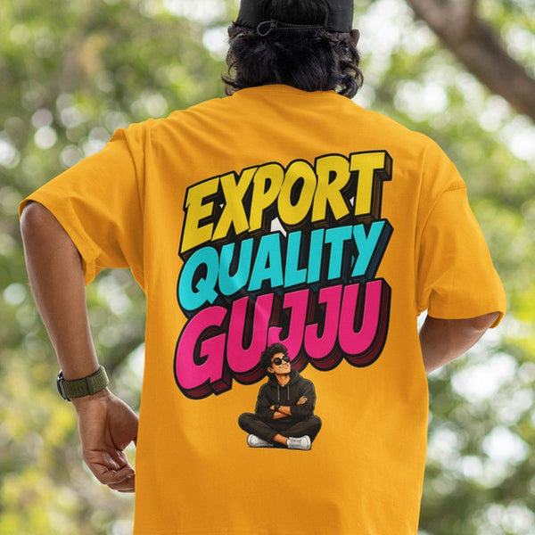 Export Quality Gujju Heavyweight Oversized Tee