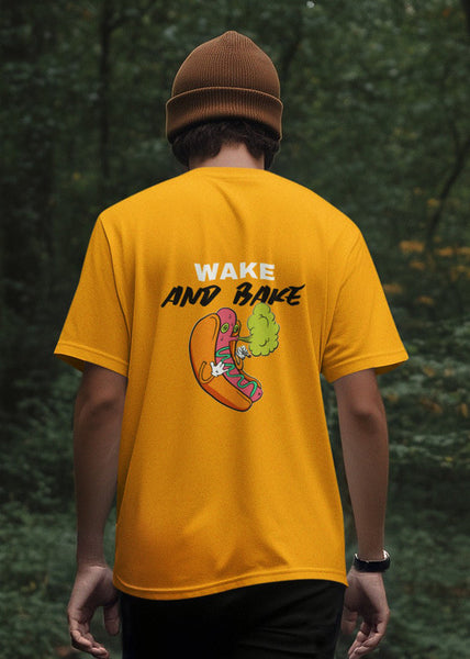 Wake And Bake Heavyweight Oversized Tee