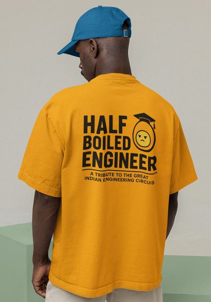 Half Boiled Engineer Heavyweight Oversized Tee