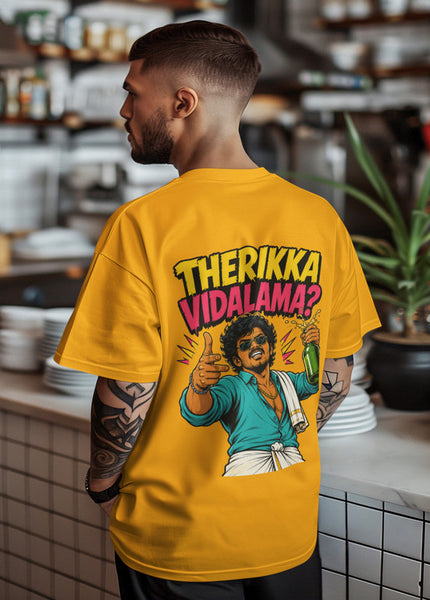 Therikka Vidalama Heavyweight Oversized Tee