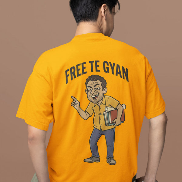 Free Te Gyan Heavyweight Oversized Tee