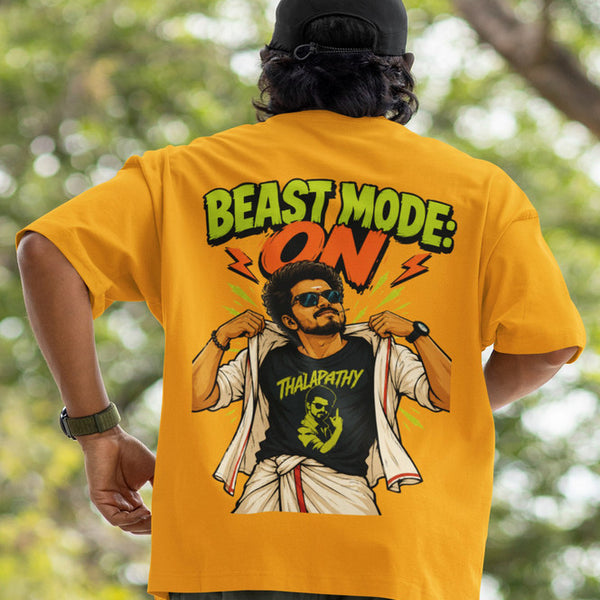 Beast Mode On Heavyweight Oversized Tee