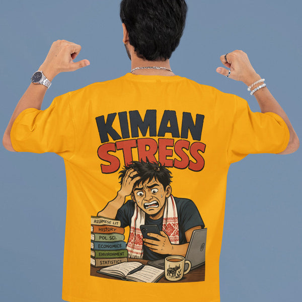 Kiman Stress Heavyweight Oversized Tee