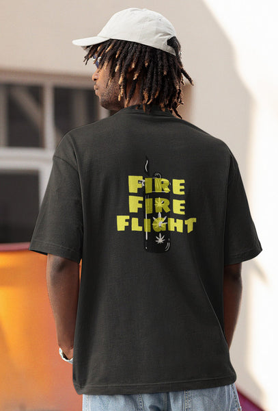 Fire Fire Flight Heavyweight Oversized Tee
