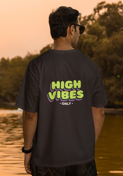 High Vibes Only Heavyweight Oversized Tee