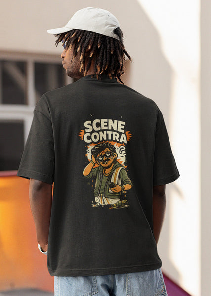 Scene Contra Heavyweight Oversized Tee