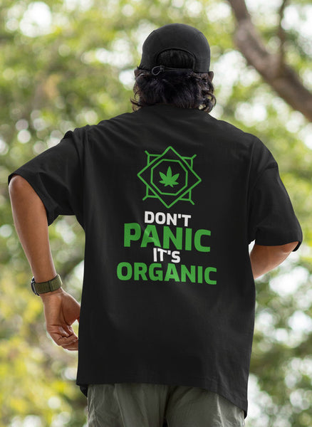 Don't Panic It's Organic Heavyweight Oversized Tee