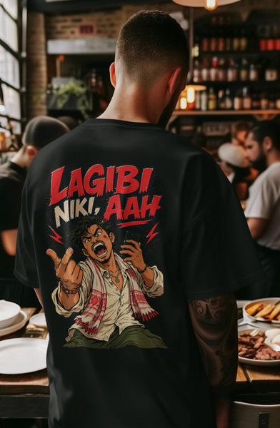 Lagibi Niki, Aah Heavyweight Oversized Tee