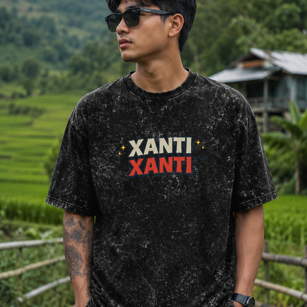 Xanti Xanti Washed Heavyweight Oversized Tee