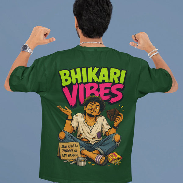 Bhikari Vibes Heavyweight Oversized Tee