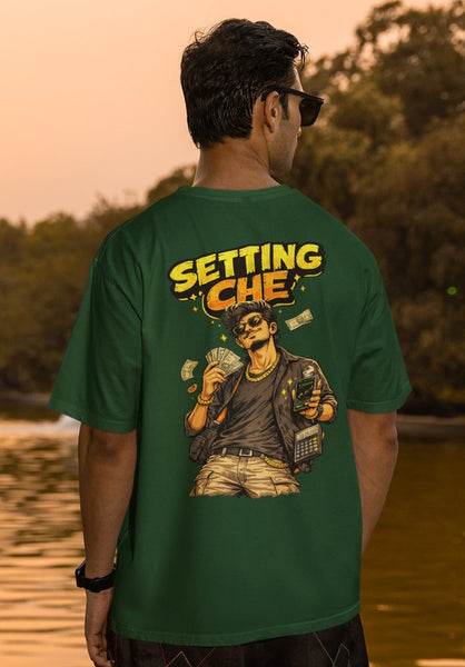 Setting Che Heavyweight Oversized Tee