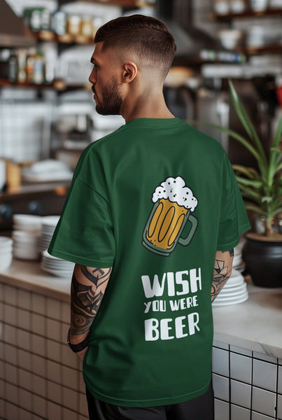 Wish You Were Beer Heavyweight Oversized Tee