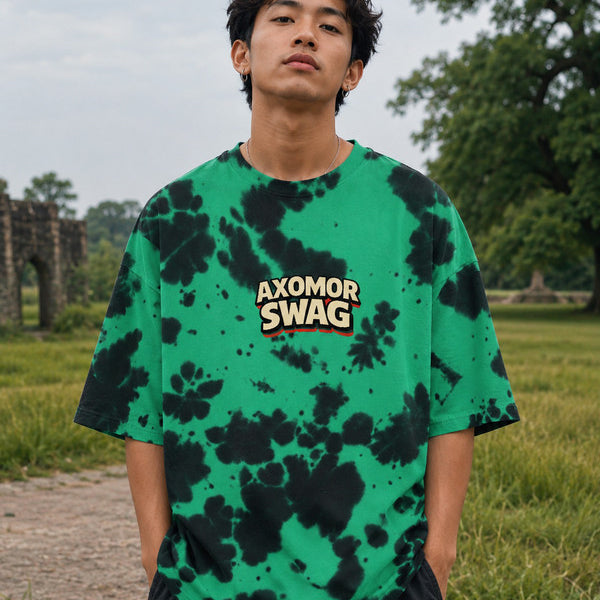Axomor Swag Tie Dye Heavyweight Oversized Tee