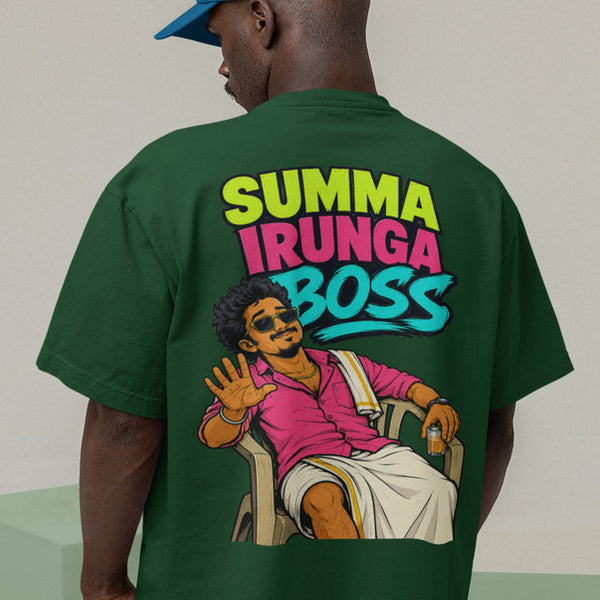 Summa Irunga Boss Heavyweight Oversized Tee