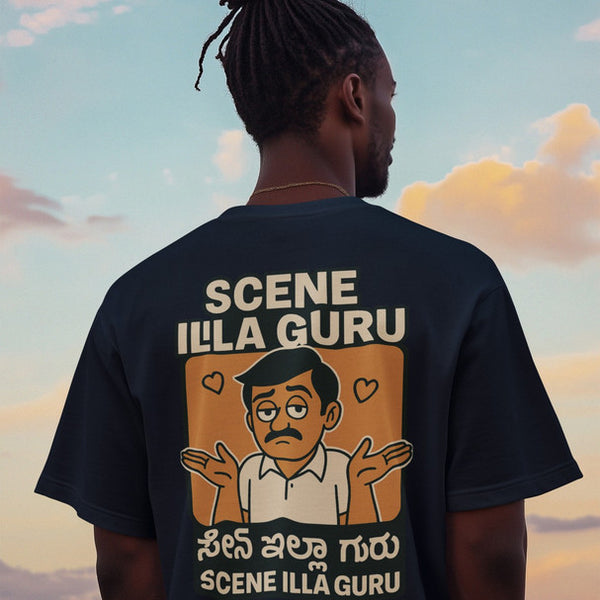 Scene Illa Guru Heavyweight Oversized Tee
