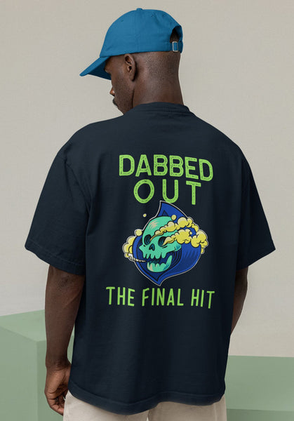 Dabbed Out The Final Hit Heavyweight Oversized Tee