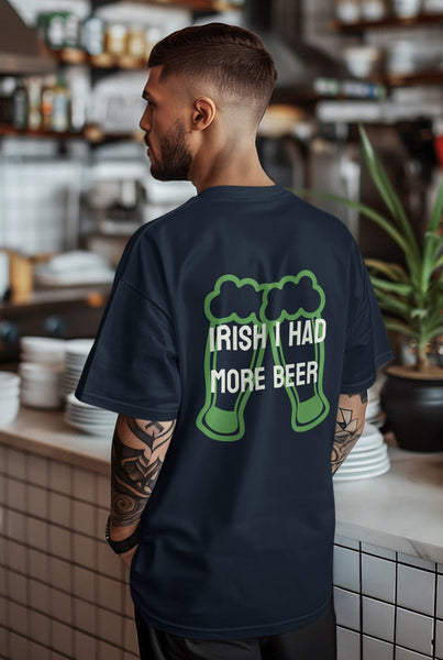 I Wish Had More Beer Heavyweight Oversized Tee