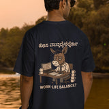 Work-Life Balance? Heavyweight Oversized Tee