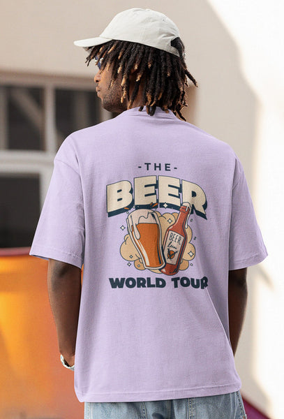 The Beer World Tour Heavyweight Oversized Tee
