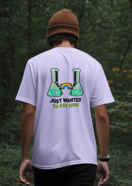 Just Wanted To Say High Heavyweight Oversized Tee
