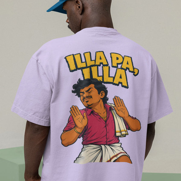 Illa Pa, Illa Heavyweight Oversized Tee
