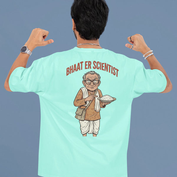 Bhaat Er Scientist Heavyweight Oversized Tee