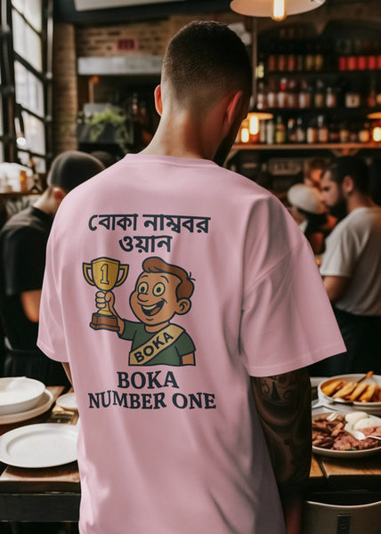 Boka Number One Heavyweight Oversized Tee