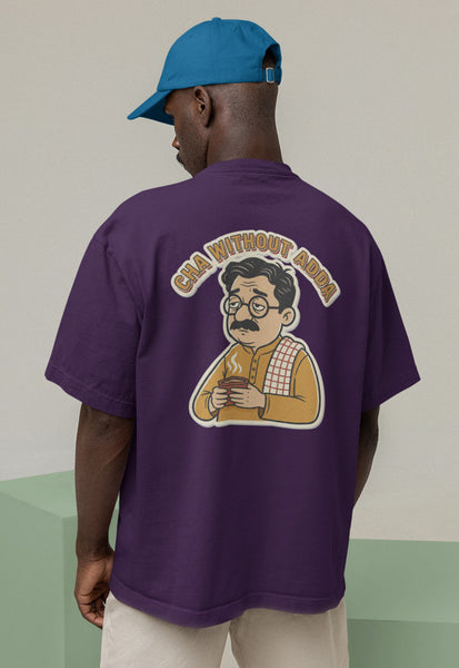 Cha Without Adda Heavyweight Oversized Tee