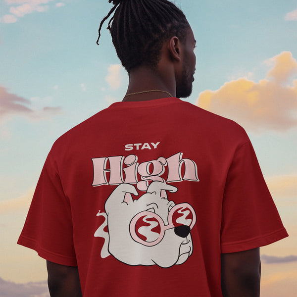 Stay High Heavyweight Oversized Tee