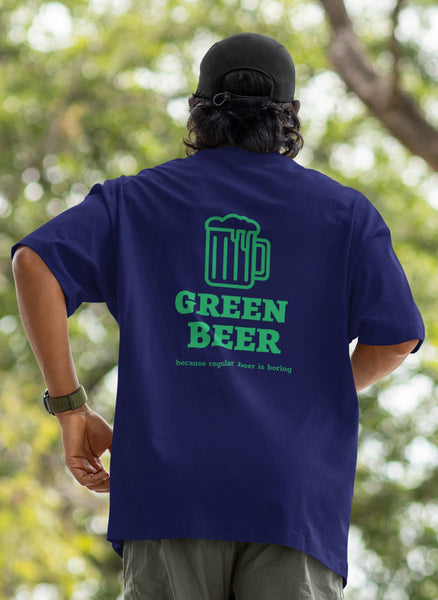 Green Beer Heavyweight Oversized Tee
