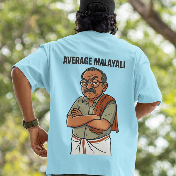 Average Malayali Heavyweight Oversized Tee