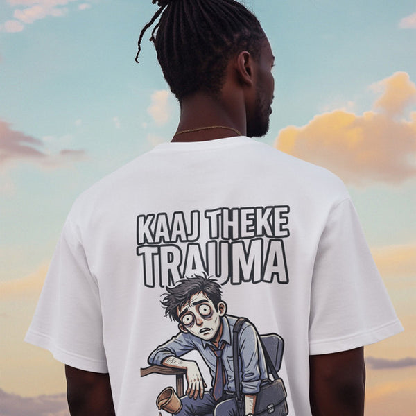 Kaaj Theke Trauma Heavyweight Oversized Tee