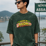 Made In Axom Washed Heavyweight Oversized Tee