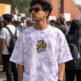 It's Done, Bro Tie Dye Heavyweight Oversized Tee